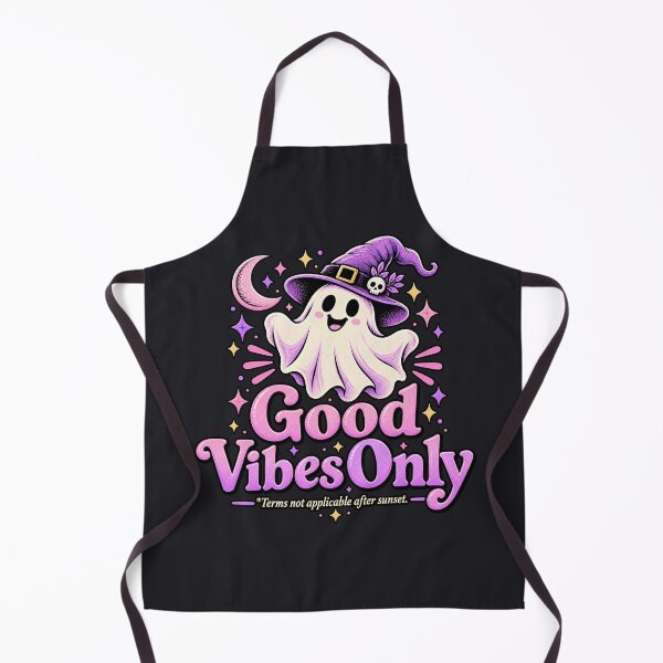 Item preview, Good Vibes Only Ghost | Cute Pastel Goth Graphic | Funny Spooky Ghost Shirt designed and sold by warlistop.
