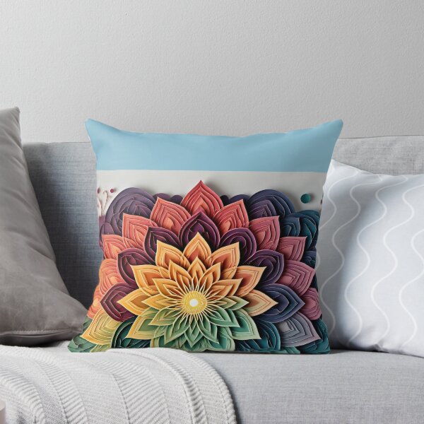 Item preview, A splendor of colors unfolds in symmetrical layered form designed and sold by Mianku | Für das Leben.