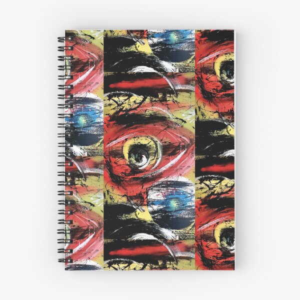 Item preview, WATCH IT - Abstract Eye Cyberpunk Surveillance Art, Trippy Evil Eye Poster designed and sold by CinziaBStudio.