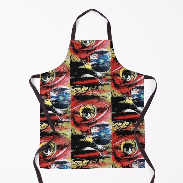 Item preview, WATCH IT - Abstract Eye Cyberpunk Surveillance Art, Trippy Evil Eye Poster designed and sold by CinziaBStudio.
