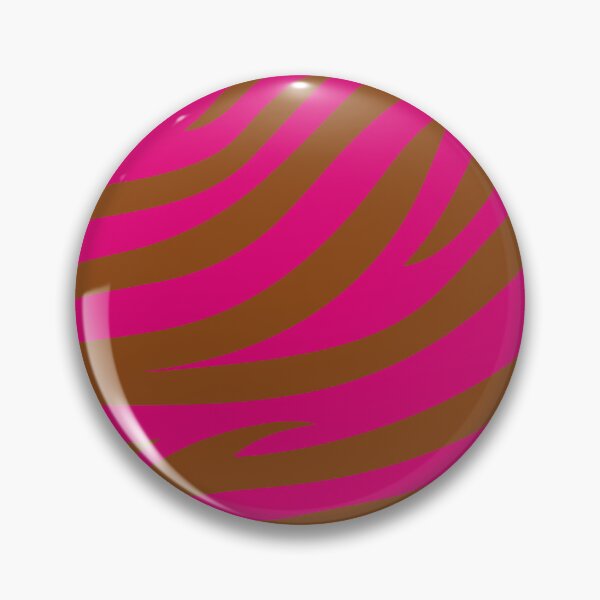 Item preview, Modern Graphic Zebra Print Pattern | Pink & Brown designed and sold by Frohyou.