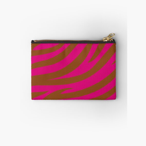 Item preview, Modern Graphic Zebra Print Pattern | Pink & Brown designed and sold by Frohyou.