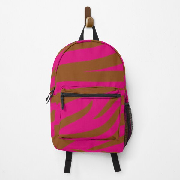 Item preview, Modern Graphic Zebra Print Pattern | Pink & Brown designed and sold by Frohyou.