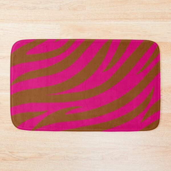 Item preview, Modern Graphic Zebra Print Pattern | Pink & Brown designed and sold by Frohyou.