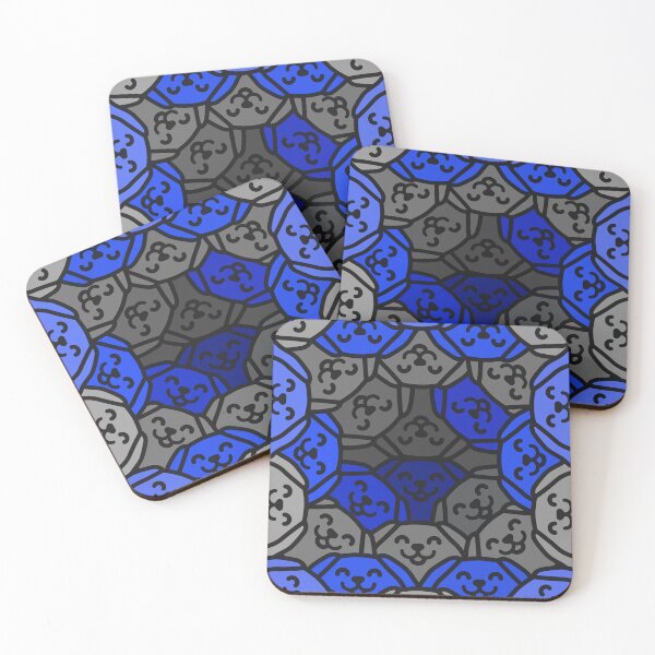 Item preview, Cute Blue Dog Geometric - Close Up designed and sold by Imjustclicking.