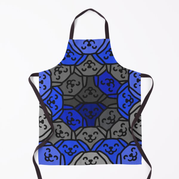 Item preview, Cute Blue Dog Geometric - Close Up designed and sold by Imjustclicking.