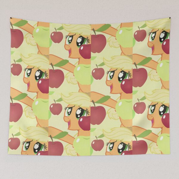 Item preview, Country Apple Harvest - Cute Blonde Pony Illustration designed and sold by Billy Morfo™.