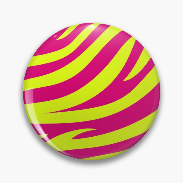 Item preview, Modern Graphic Zebra Print Pattern | Pink & Chartreuse designed and sold by Frohyou.