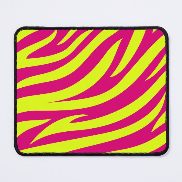 Item preview, Modern Graphic Zebra Print Pattern | Pink & Chartreuse designed and sold by Frohyou.