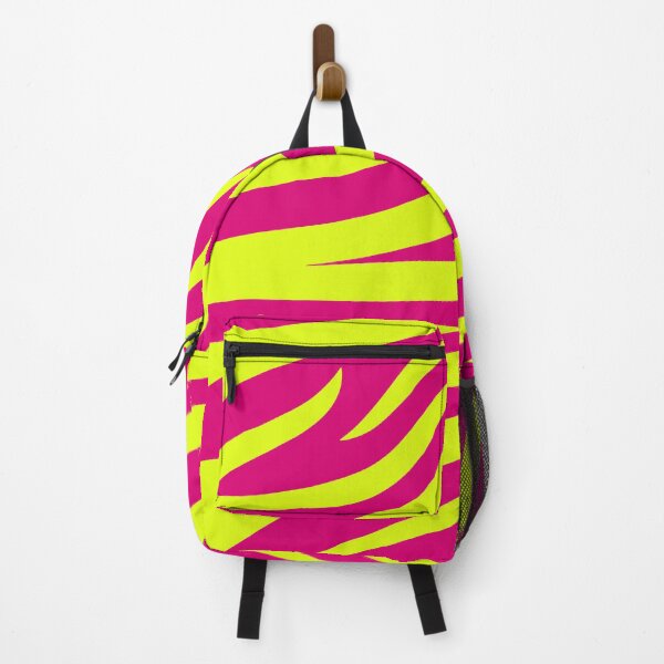 Item preview, Modern Graphic Zebra Print Pattern | Pink & Chartreuse designed and sold by Frohyou.