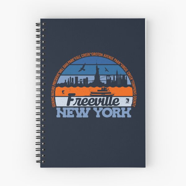 Item preview, Freeville New York Sunset Retro Vintage Local Pride Logo designed and sold by CRHPOD20.