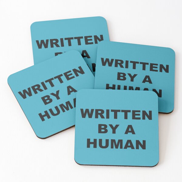 Item preview, Written by a Human designed and sold by marcoke.