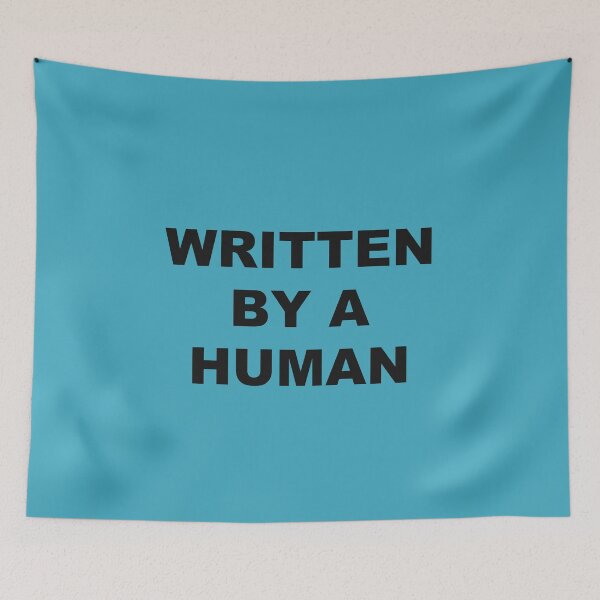 Item preview, Written by a Human designed and sold by marcoke.