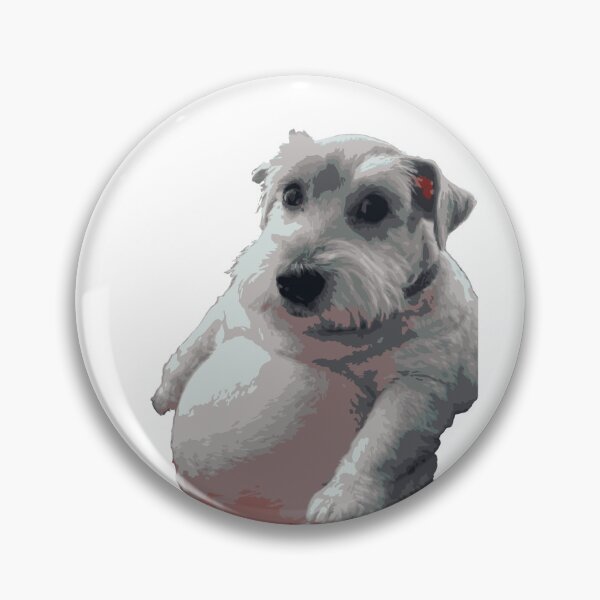 Item preview, Fat Dog Big Belly Funny Cute Animal Artwork designed and sold by GeekMix.