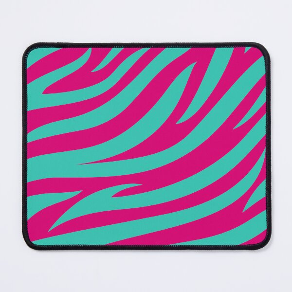 Item preview, Modern Graphic Zebra Print Pattern | Pink & Teal designed and sold by Frohyou.
