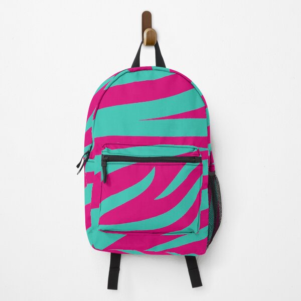 Item preview, Modern Graphic Zebra Print Pattern | Pink & Teal designed and sold by Frohyou.
