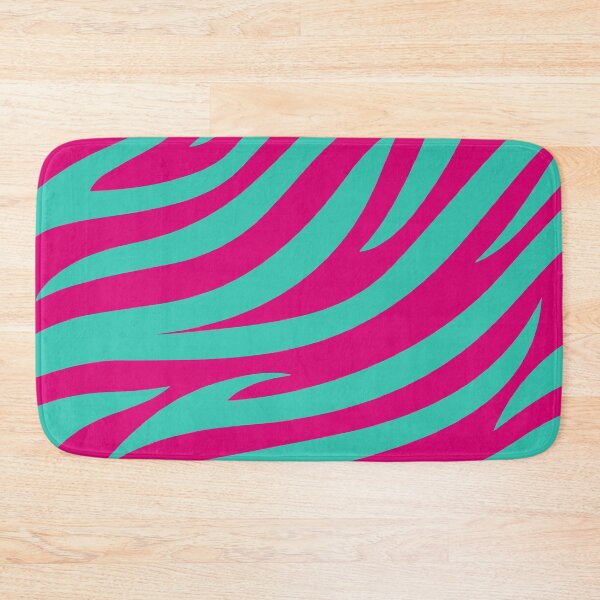 Item preview, Modern Graphic Zebra Print Pattern | Pink & Teal designed and sold by Frohyou.