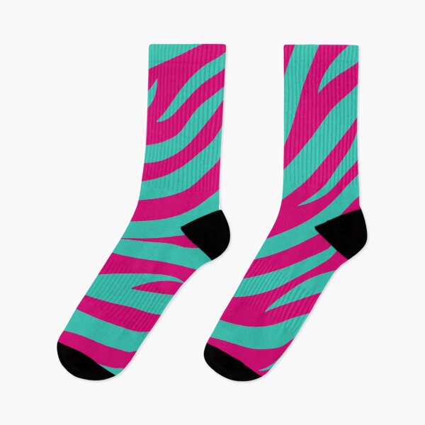 Item preview, Modern Graphic Zebra Print Pattern | Pink & Teal designed and sold by Frohyou.