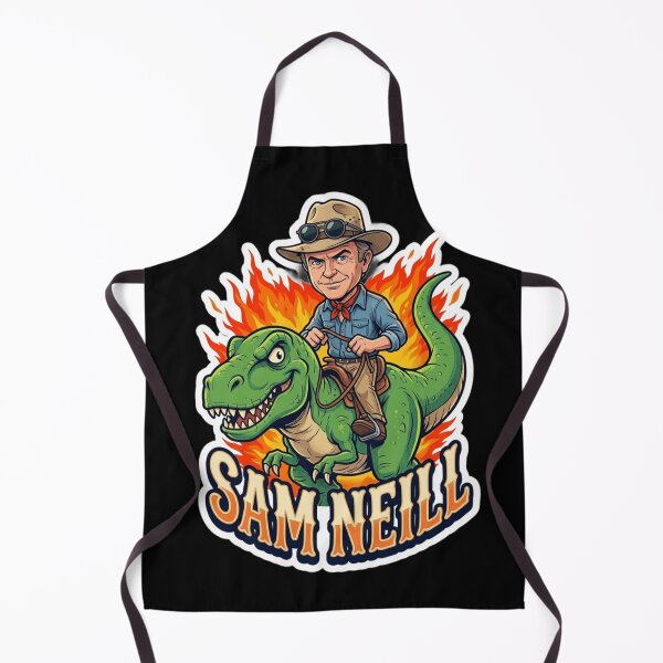 Item preview, Sam Neill Dinosaur Rider Vintage Retro Adventure Design designed and sold by Eddy048.