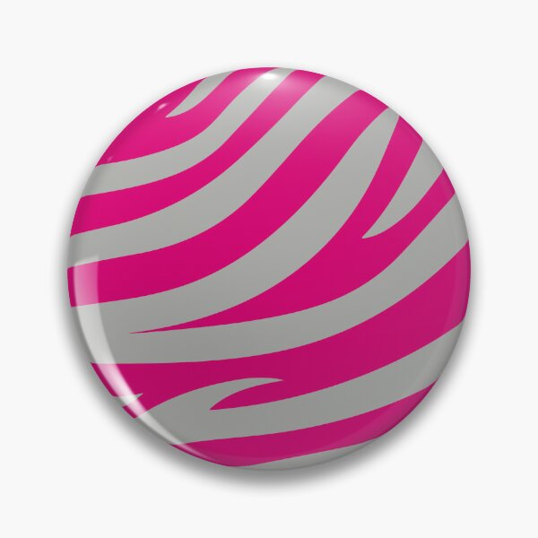 Item preview, Modern Graphic Zebra Print Pattern | Pink & Gray designed and sold by Frohyou.