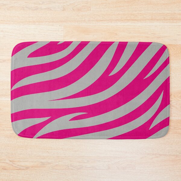 Item preview, Modern Graphic Zebra Print Pattern | Pink & Gray designed and sold by Frohyou.