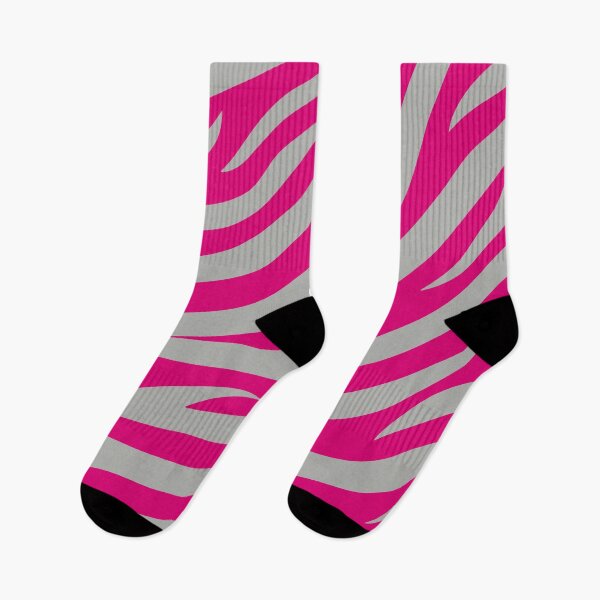 Item preview, Modern Graphic Zebra Print Pattern | Pink & Gray designed and sold by Frohyou.