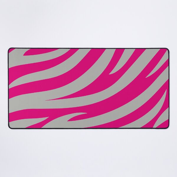 Item preview, Modern Graphic Zebra Print Pattern | Pink & Gray designed and sold by Frohyou.