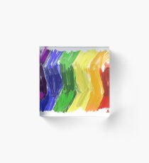 The shades of PRIDE ! Acrylic Block