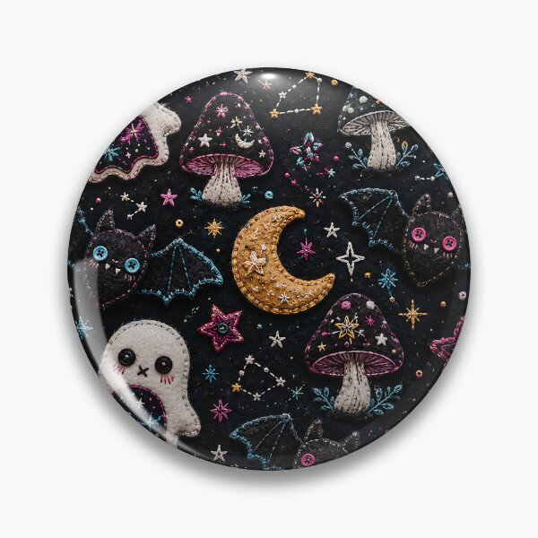 Item preview, Stitched Plush Ghost Cosmic Craft Pattern designed and sold by Thai Vibe Studio.