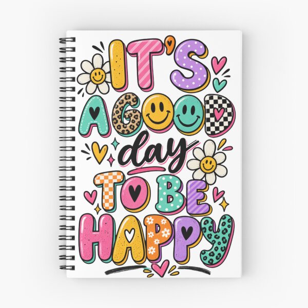 Item preview, It's A Good Day To Be Happy | Retro Smiley Daisy Graphic designed and sold by Kimjs-design.