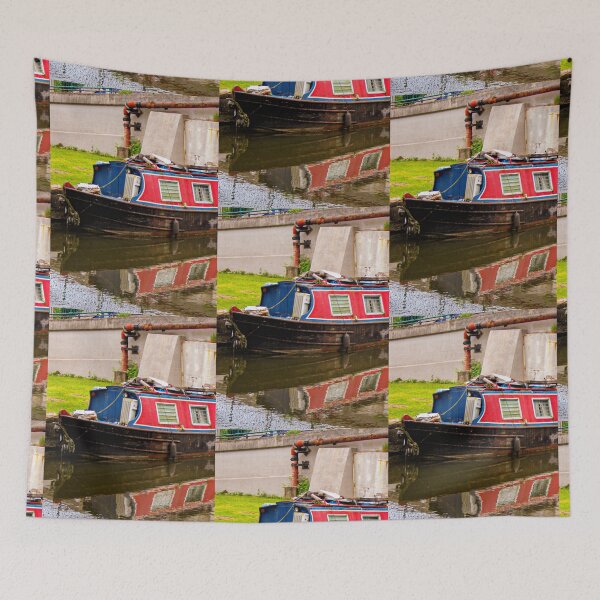 Item preview, Canal boat designed and sold by Life's eye Art and photography.
