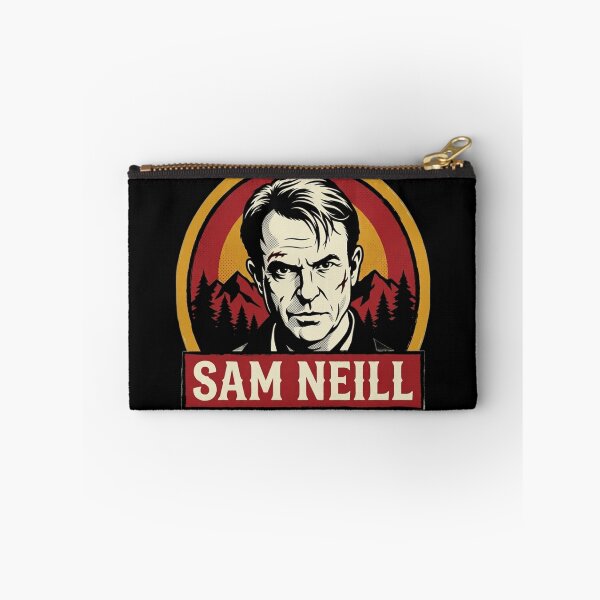 Item preview, Sam Neill Vintage Action Movie Portrait Retro Design designed and sold by Eddy048.