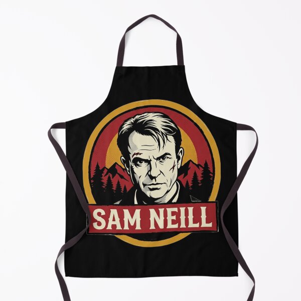 Item preview, Sam Neill Vintage Action Movie Portrait Retro Design designed and sold by Eddy048.