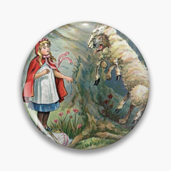 Item preview, Vintage Little Red Riding Hood Illustration designed and sold by briar monrose.