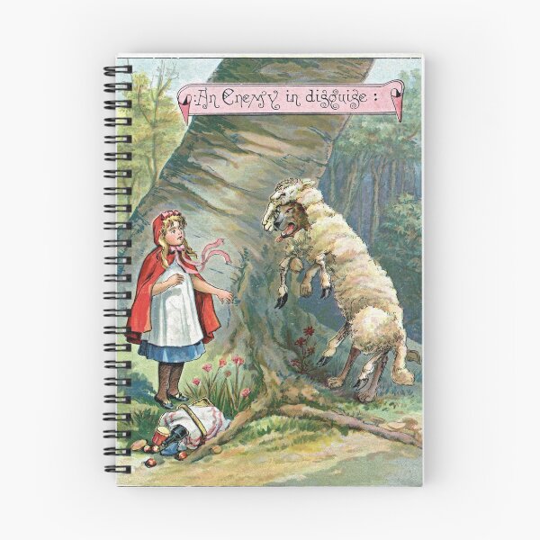 Item preview, Vintage Little Red Riding Hood Illustration designed and sold by briar monrose.