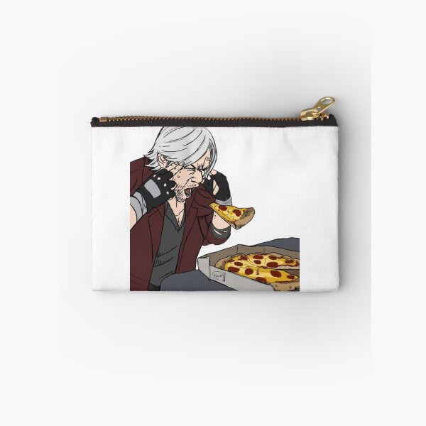 Item preview, Dante Making Pizza Float With His Mind Devil May Cry Inspired Funny Artwork designed and sold by GeekMix.