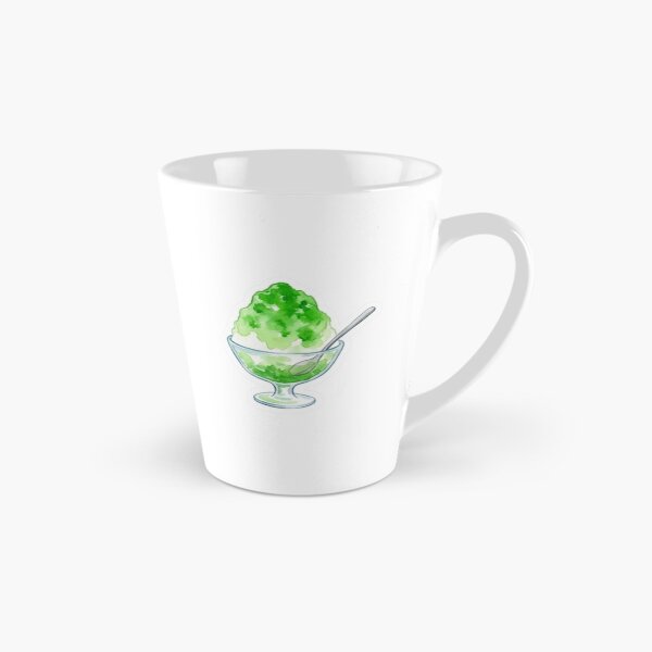 Item preview, Melon Kakigori Watercolor Sticker | Japanese Shaved Ice in Glass Dessert Cup designed and sold by asumintjapan1.