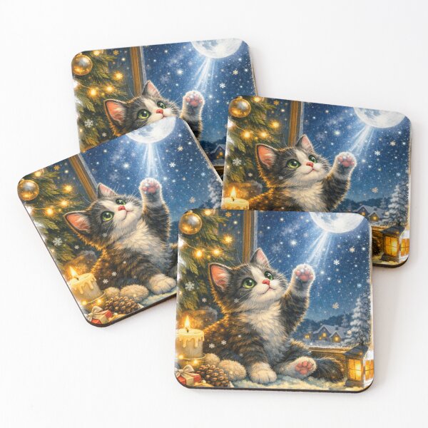 Item preview, Moonbeam Touch — Dreaming Cat designed and sold by ANNART1602.
