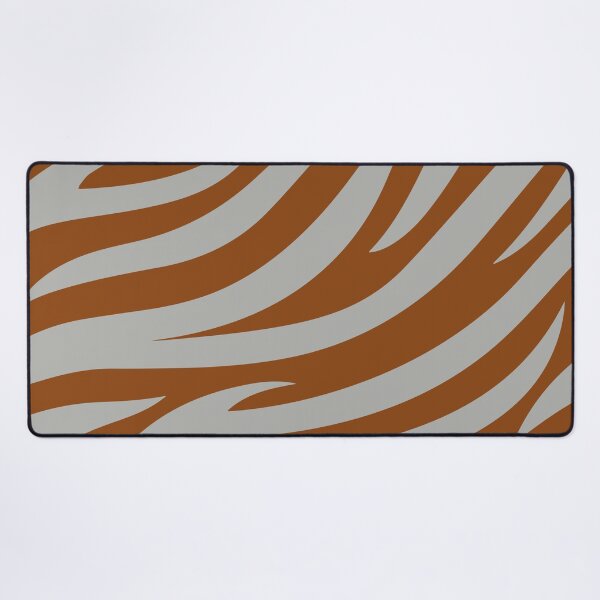 Item preview, Modern Graphic Zebra Print Pattern | Brown & Gray designed and sold by Frohyou.
