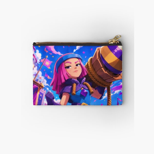 Item preview, Pink Hair Rocket Warrior - Arena Battle Girl Illustration designed and sold by Billy Morfo™.
