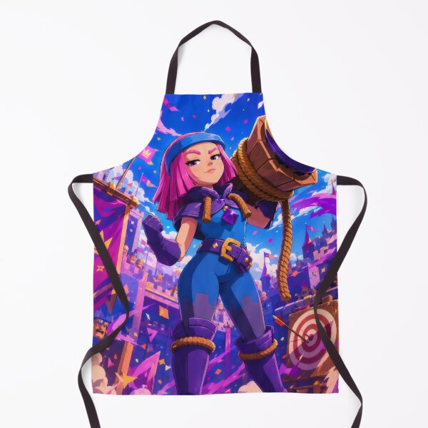 Item preview, Pink Hair Rocket Warrior - Arena Battle Girl Illustration designed and sold by Billy Morfo™.