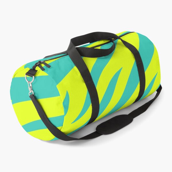 Item preview, Modern Graphic Zebra Print Pattern | Chartreuse & Teal designed and sold by Frohyou.