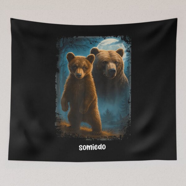 Item preview, Somiedo Bear Funny Animal Lover Bear designed and sold by JamesCrArt.