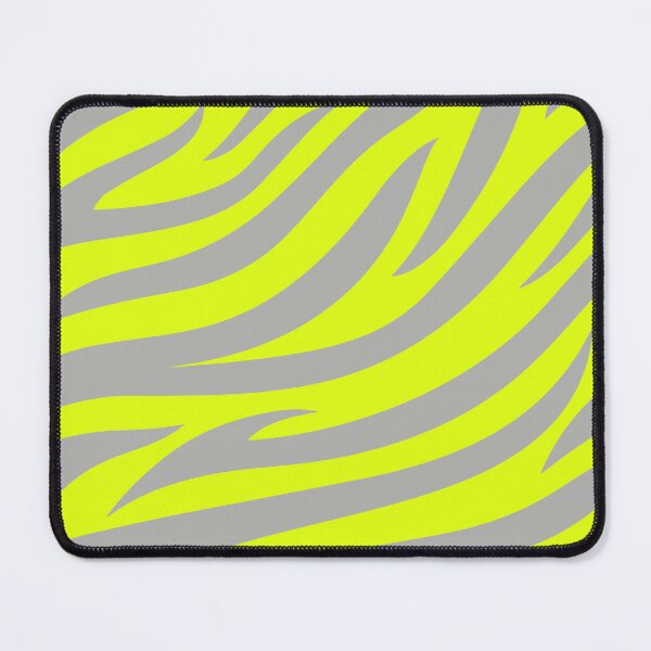 Item preview, Modern Graphic Zebra Print Pattern | Chartreuse & Gray designed and sold by Frohyou.