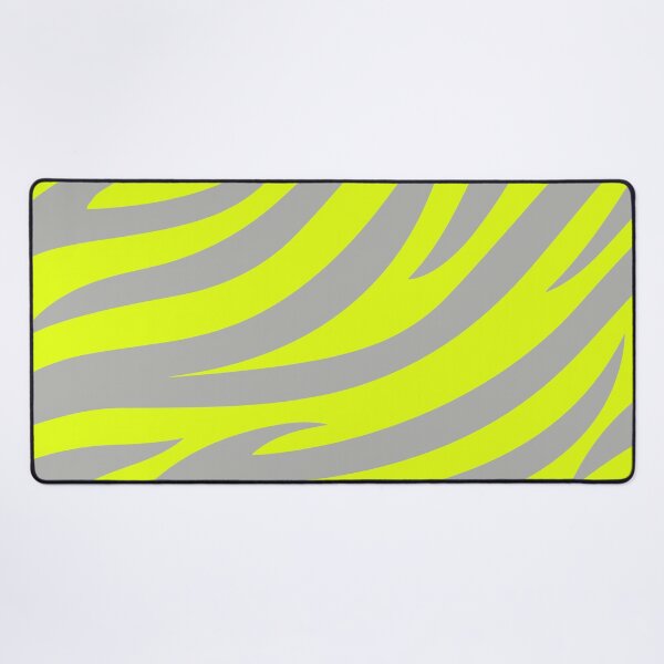 Item preview, Modern Graphic Zebra Print Pattern | Chartreuse & Gray designed and sold by Frohyou.