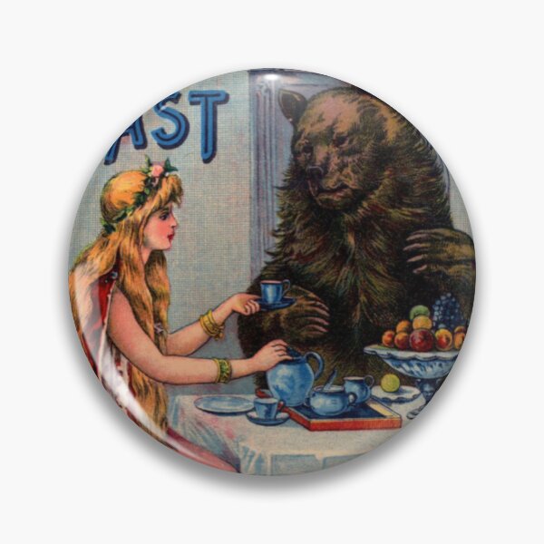 Item preview, Vintage Beauty and the Beast Illustration designed and sold by briar monrose.