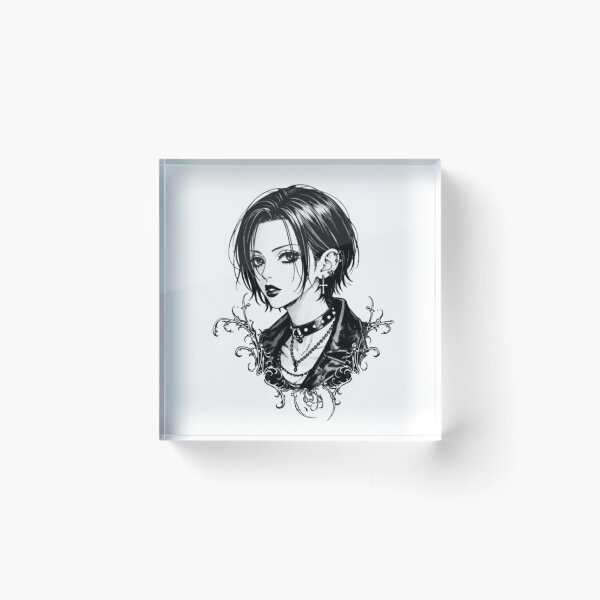Item preview, vintage punk girl designed and sold by Vibrantiz-Flora.