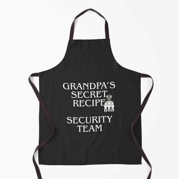 Item preview, Grandpa's Secret Recipe Security Team designed and sold by Bubpat.