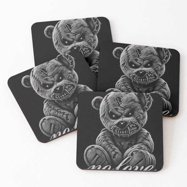 Item preview, no love Dark teddy bear designed and sold by gypsy-joker.