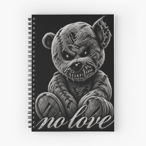 Item preview, no love Dark teddy bear designed and sold by gypsy-joker.